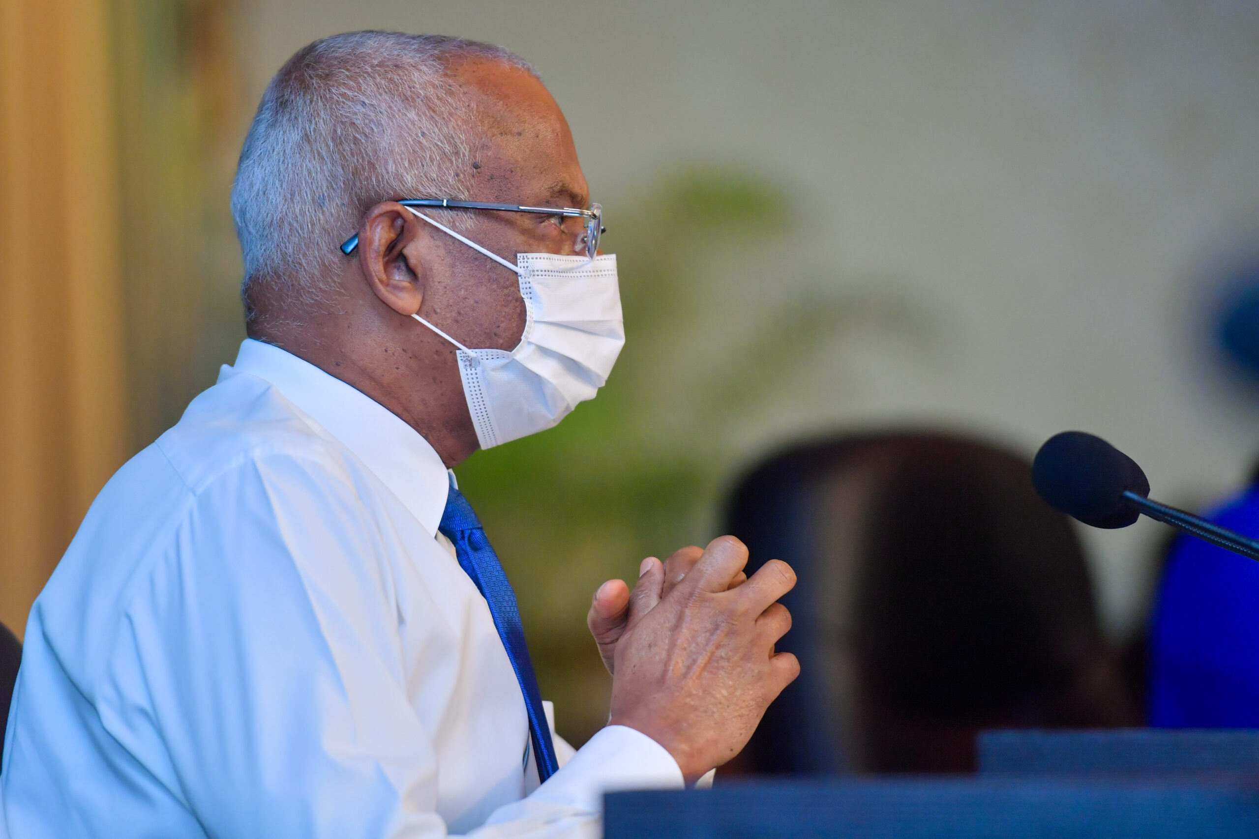 ހުޅުމާލެ މެޑިކަލް ފެސިލިޓީގެ ވޮލެންޓިއަރުންނަށް ރައީސްގެ ޚާއްޞަ ޝުކުރު!