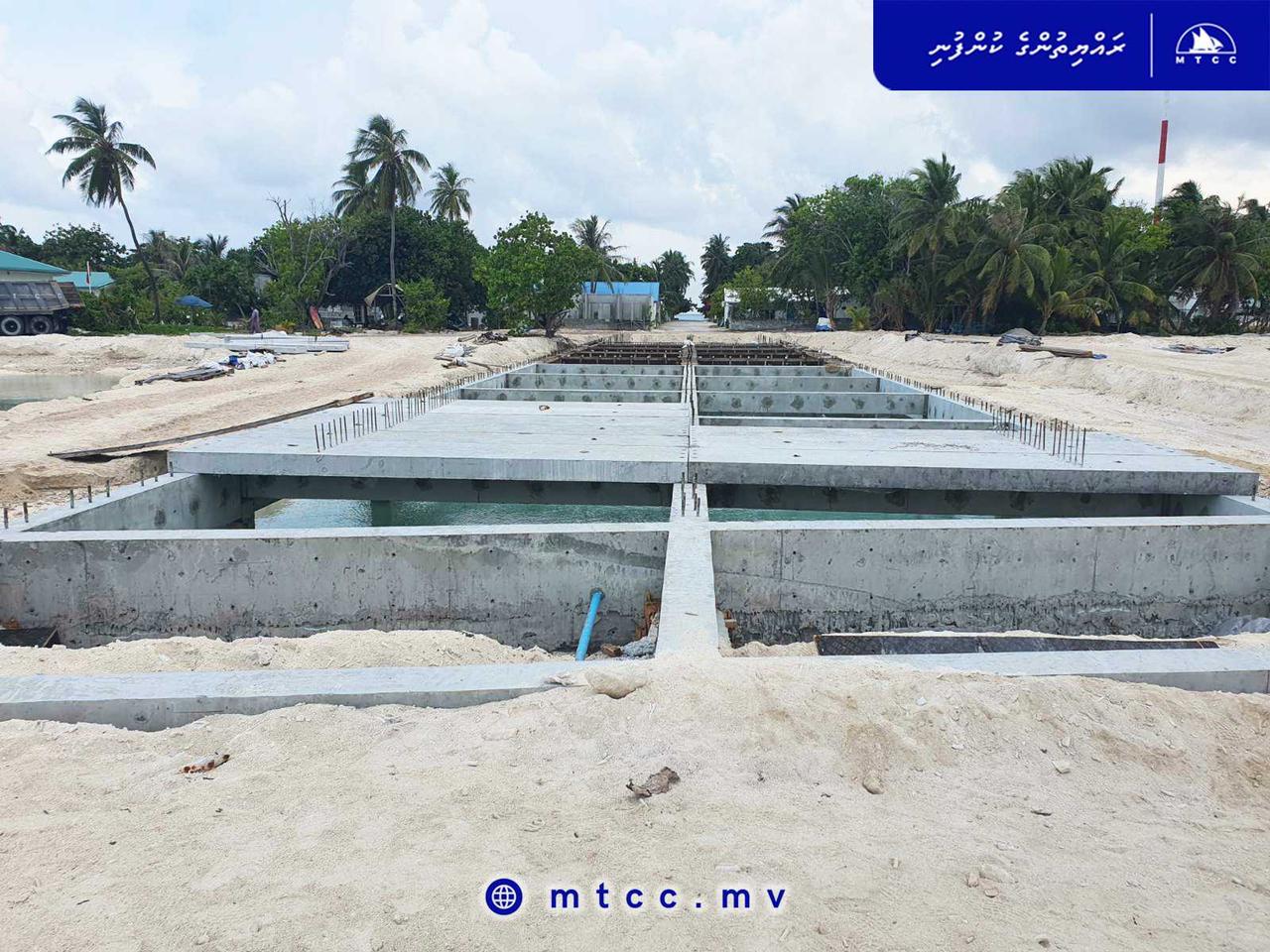 ފެހެންދޫ ބަނދަރުގެ މަސައްކަތް ނިމުމާއި ގާތަށް