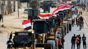 ގާޒާ އަލުން އާރާސްކުރުމަށް ބޭނުންވާ ސާމާނު މިސްރުން ގާޒާއަށް ފޮނުވައިފި