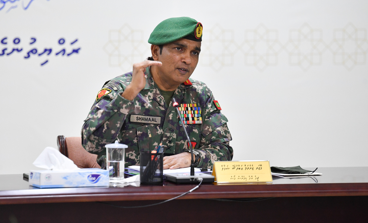 ޗީފް އޮފް ޑިފެންސް ފޯސް ޝަމާލް އިންކުއަރީއަށް ހާޒިރުކޮށްފި