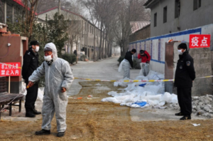 ދޫނި ރޯގާގެ މަދުން ނޫނީ ނުފެންނަ ވައްތަރުގެ ސްޓްރެއިންއެއް، ޗައިނާގައި، އިންސާނެއްގެ ގައިން ފެނިއްޖެ