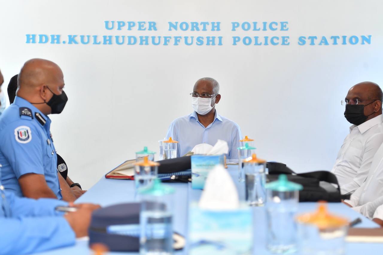 ވަސީލަތްތައް ފުރިހަމަ ކޮށްދެއްވާނަން، ޤާނޫނު ތަންފީޒުކުރުމުގައި ފަސްނުޖެހި ކުރިޔަށްދޭ: ރައީސް