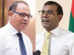 އެމްޑީޕީން ހޯދައިދޭން ބުނި އިންސާފުގެ ރަހަ ނަޝީދަށްވެސް ހިތި: އާދަމް ޝަރީފް