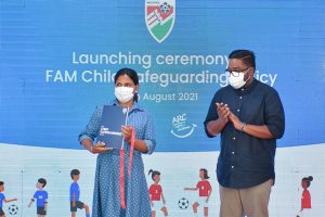 އެފްއޭއެމްގެ "ޗައިލްޑް ސޭފްގާޑިން ޕޮލިސީ" ރައީސުލްޖުމްހޫރިއްޔާގެ އަނބިކަނބަލުން އިފްތިތާޚް ކޮށްދެއްވުން