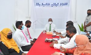 އެންމެން ގުޅިގެން ތަރައްޤީގެ މަސައްކަތްކުރުމަށް ރައީސުލްޖުމްހޫރިއްޔާ އެދިވަޑައިގެންފި