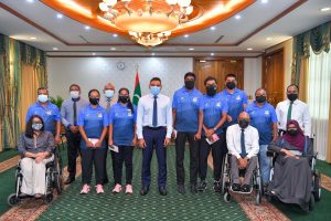 ޕެރަލިމްޕިކް ގޭމްސްގައި ވާދަކުރާ އެތުލީޓުންނަށް ނާއިބް ރައީސް ހިތްވަރު ދެއްވައިފި