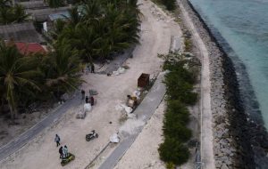 ގައްދޫ މަގު ހެދުމުގެ މަސައްކަތުގެ ބޮޑުބައި ނިމިއްޖެ