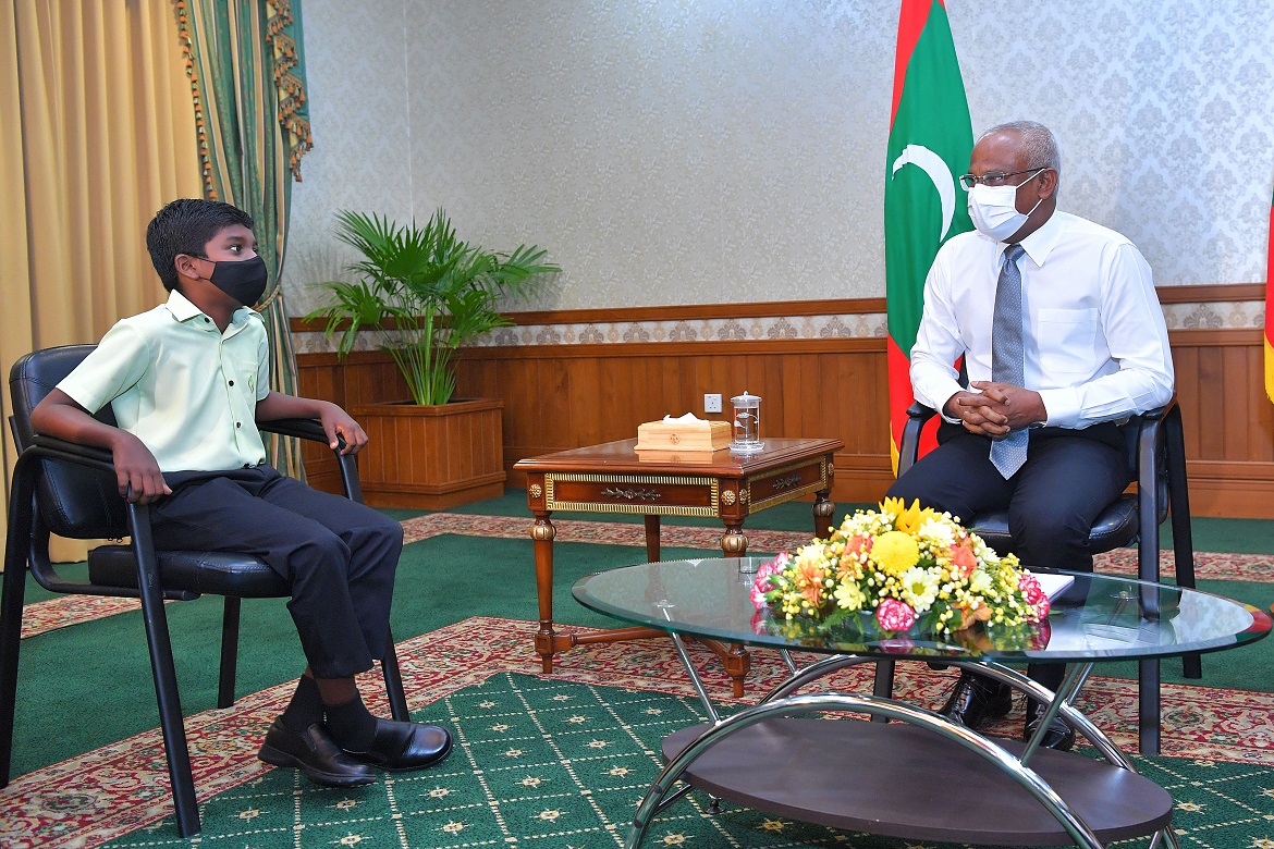 ރަޔާންގެ ކުރިއެރުމަށް، އެހީތެރިކަން ފޯރުކޮށް ދޭނަން: ރައީސް