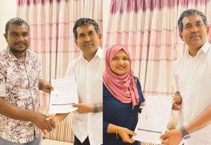 ތުރާކުނުގެ ދެ ކައުންސިލަރަކު ޕީޕީއެމްއާއި ގުޅިއްޖެ