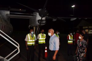 ށ އަތޮޅާއި، ރ އަތޮޅަށް ކުރެއްވި ދަތުރުފުޅު ނިންމަވާލެއްވުމަށްފަހު ރައީސް މާލެ ވަޑައިގެންފި