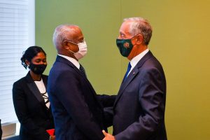 ރައީސުލްޖުމްހޫރިއްޔާ ޕޯޗުގަލްގެ ރައީސްއާ ބައްދަލުކުރައްވައިފި