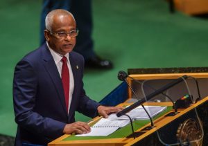 ރައީސްގެ ޔޫއެން ތަޤުރީރަށް އެތައްބައެއްގެ ތަޢުރީފް، އެމްޑީޕީގެ ރައީސްގެ ސަމާލުކަމެއްނެތް!