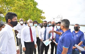 ޅައިމަގު ބަނދަރު މަސައްކަތުގެ ތަފްސީލް ރައީސަށް ދެއްވައިފި