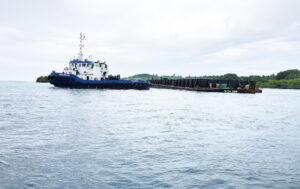 ބިލެއްފަހި ބަނދަރު މަޝްރޫޢުއަށް ބޭނުންވާ ހިލަ އެރަށަށް ގެންގޮސްފި