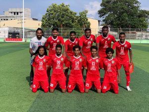 ޓްރެއިނިން ކޭމްޕްގައި 23 އަހަރުން ދަށުގެ ޓީމު ފުރަތަމަ ކުޅުނު 2 މެޗު އެއްވަރު