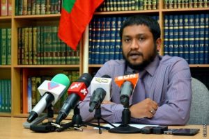 ޗީފް އޮފް ސްޓާފް އަލީ ޒާހިރުގެ ކުއްލި ޕްރެސްއެއް މިއަދު 4:30 ގައި