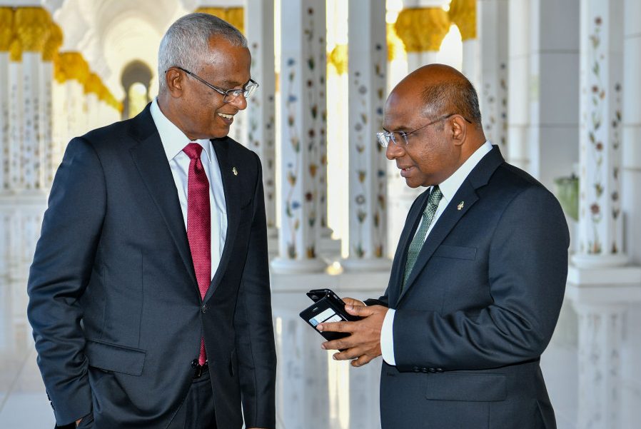 އދ.ގެ އާއްމު މަޖިލީހުގެ ރައީސް، ޝާހިދަށް ރައީސްގެ ތަހުނިޔާ