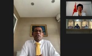 ރައީސް ނަޝީދު ޗައިނާގެ ސަފީރާއި ބައްދަލު ކުރައްވައިފި