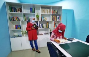 ބީއެމްއެލް ކޮމިއުނިޓީ ފަންޑުން ފައިނުގައި ލައިބްރަރީއެއް ގާއިމްކޮށްފި