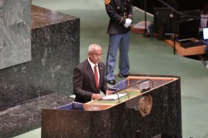 އދ.ގެ ޢާންމު މަޖިލީހުގައި ރައީސް ތަޤްރީރްކުރައްވާނީ ދިވެހި ބަހުން!