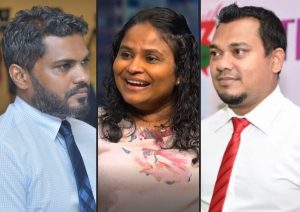 އެމްއާރުއެމްގެ ނާއިބް ރައީސްކަމަށް، ނާދިރާއާއި، ޝިމާޒު، ޝަޒައިލް ވާދަކުރައްވަނީ