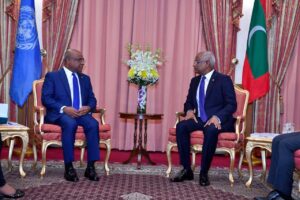 ޢާންމު މަޖިލީހުގެ ރައީސްއާއި، ރައީސް ބައްދަލުކުރައްވާ މަޝްވަރާކުރައްވައިފި