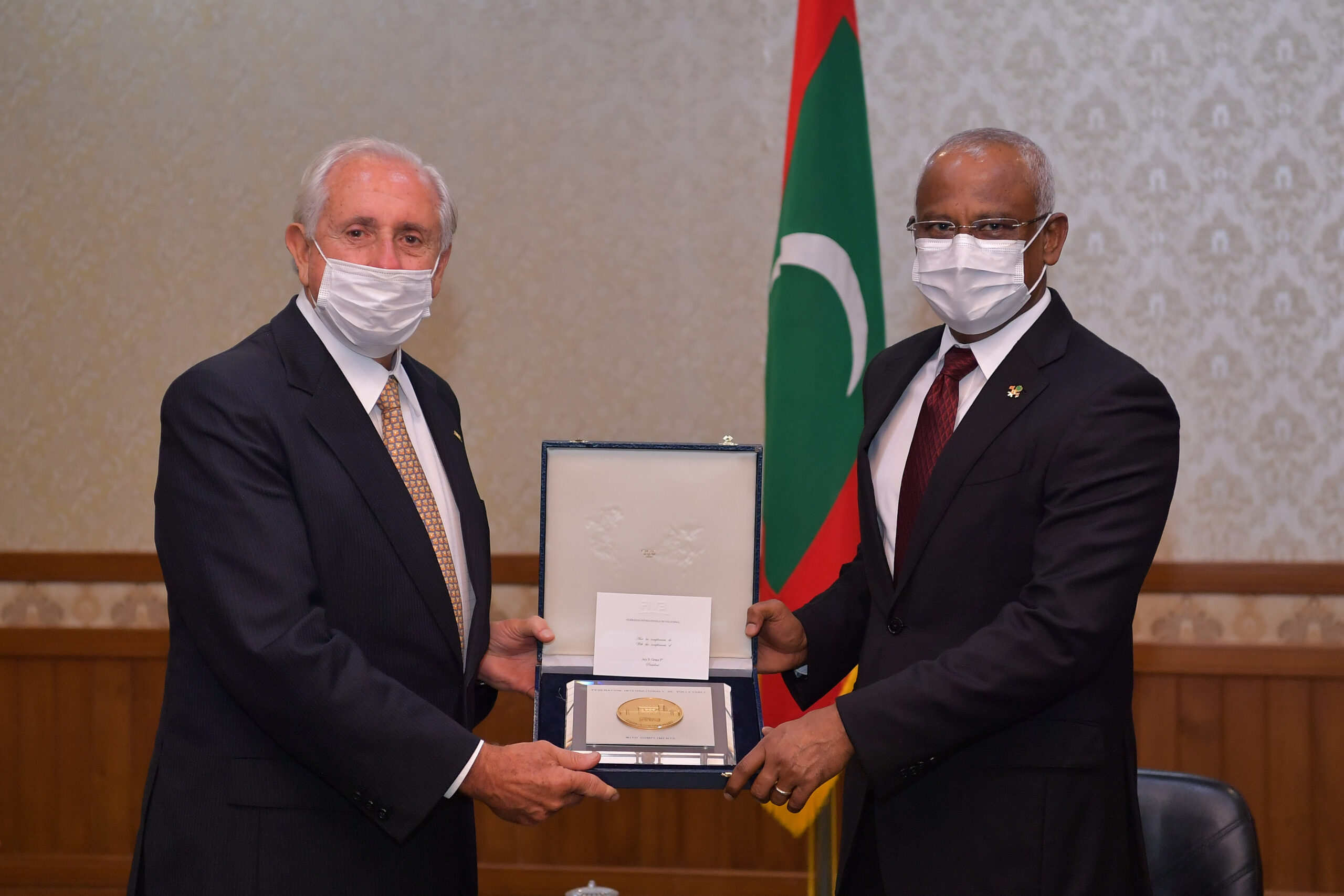 ރާއްޖޭގައި ވޮލީބޯލް ކުރިއެރުވުމާގުޅޭގޮތުން މަޝްވަރާކުރައްވައިފި