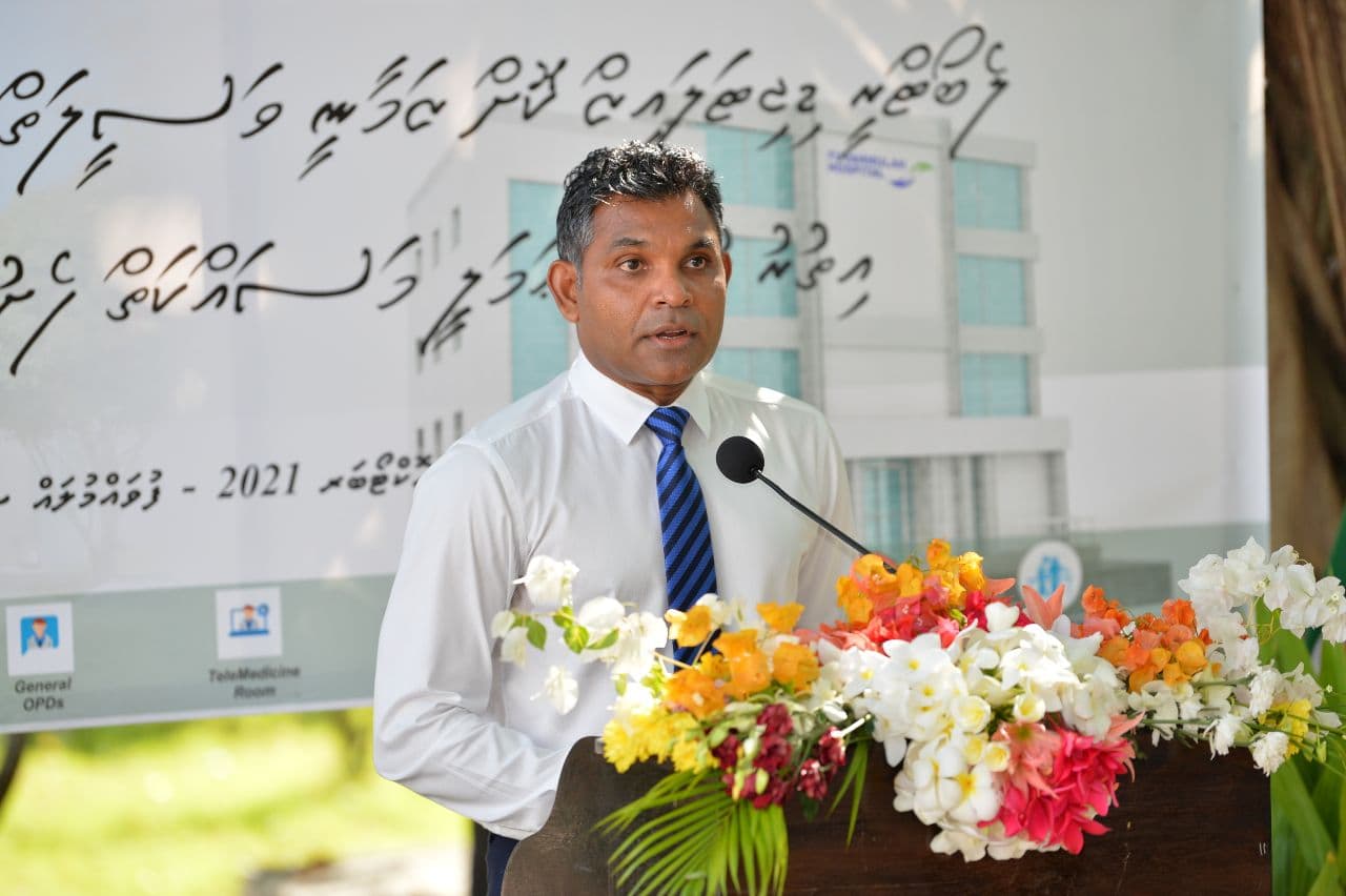 ފުވައްމުލަކު ޓަރޝަރީ ހޮސްޕިޓަލުގެ މަސައްކަތް ވަރަށް އަވަހަށް ފެށޭނެ: ނައިބު ރައީސް