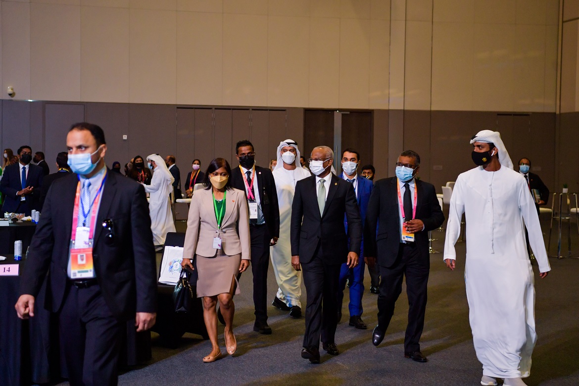 ރައީސުލްޖުމްހޫރިއްޔާ މޯލްޑިވްސް އިންވެސްޓްމަންޓް ފޯރަމްގައި ބައިވެރިވެވަޑައިގަތުން