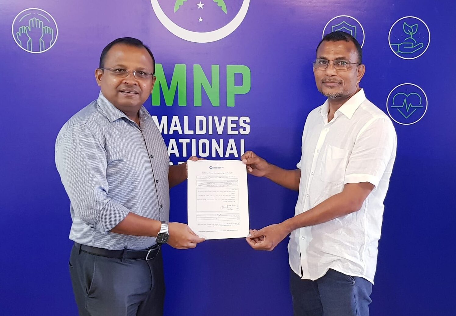 އެމްއެންޕީގެ ނާއިބް ރައީސްކަމަށް އަބްދުﷲ ރިޔާޒު ކުރިމަތިލައްވައިފި