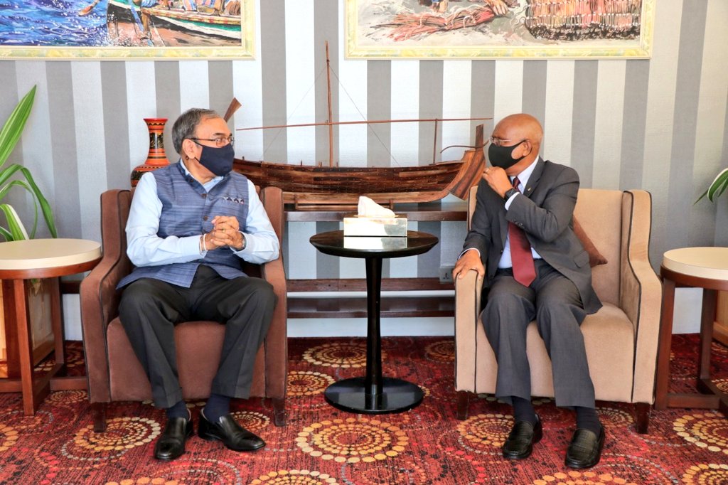 ސާކް ސްކެރެޓަރީ ޖެނެރަލް ރާއްޖެ ވަޑައިގެންފި