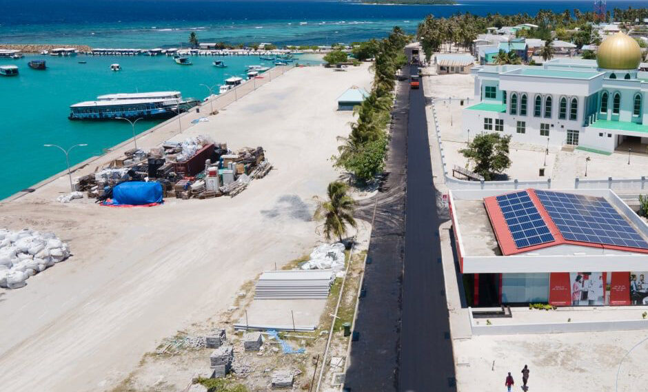 އުނގޫފާރު މަގުތަކުގައި ތާރުއަޅައި ނިންމާލައިފި