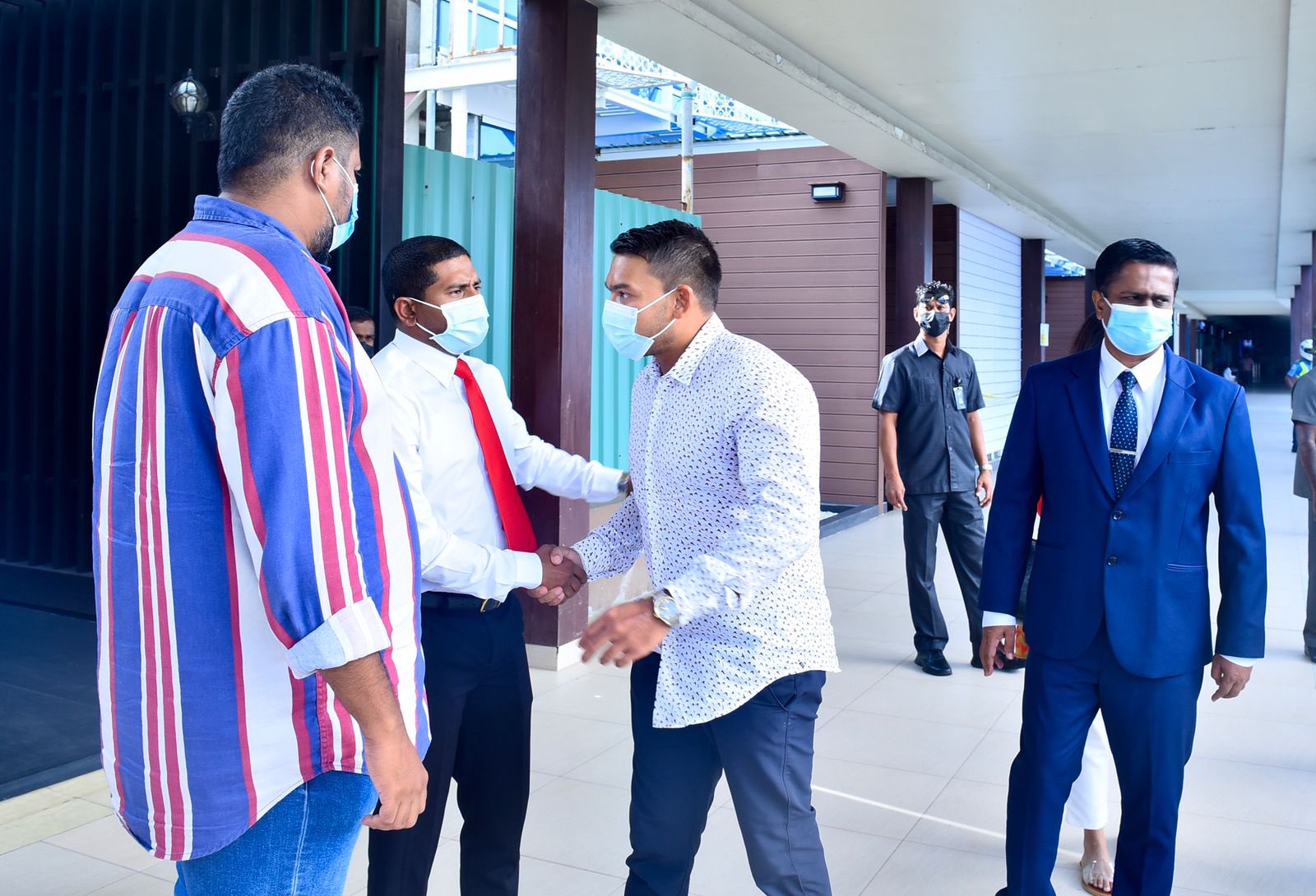 ރާއްޖެ-ލަންކާ މެޗު ބެއްލެވުމަށް ނަމާލް ރާއްޖެ ވަޑައިގެންފި