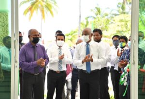 ބޮޑުފޮޅުދޫގައި އަލަށް އިމާރާތްކުރި މިސްކިތް ހުޅުވައިފި