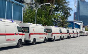 އަތޮޅުތަކުގެ 127 ރަށަކަށް އެމްބިއުލާންސް ފޮނުވައިފި