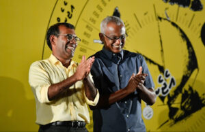 އަޅުގަނޑާއި، ރައީސްގެ ވިސްނުން ސާފު، އަޅުގަނޑު ބޭނުންވަނީ "ސާފުތާހިރު" ކެންޑިޑޭޓެއް: ނަޝީދު