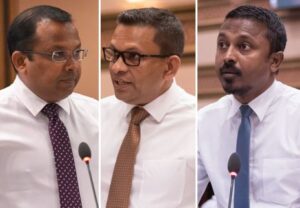 ތިން މެމްބަރުންނާއިއެކު އެމްއެންޕީ މަޖިލީހުގެ ދަފްތަރުގައި ހިމަނައިފި