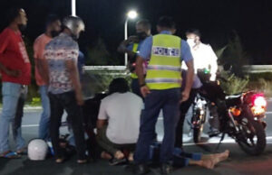 ބްރިޖު ހައިވޭގައި ނުރައްކާތެރި އެކްސިޑެންޓެއް ހިނގައިފި