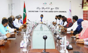 އައްޑޫ ސިޓީގެ ކަންބޮޑުވުންތައް ނައިބް ރައީސާއި ހިއްސާ ކުރައްވައިފި