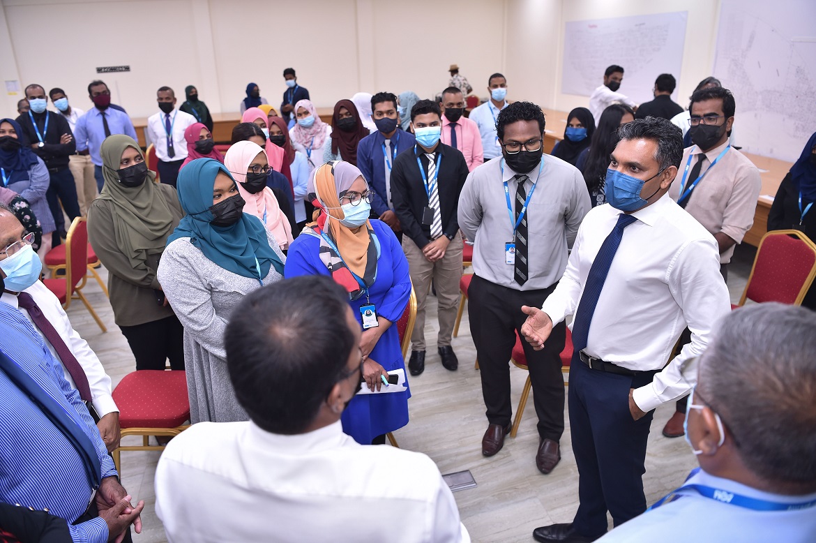 ކޯވިޑް މެނޭޖް ކުރުމުގައި ޞިއްޚީ ޚިދުމަތްތެރިން ދެއްކެވީ ނަމޫނާ މަސައްކަތެއް: ނައިބް ރައީސް