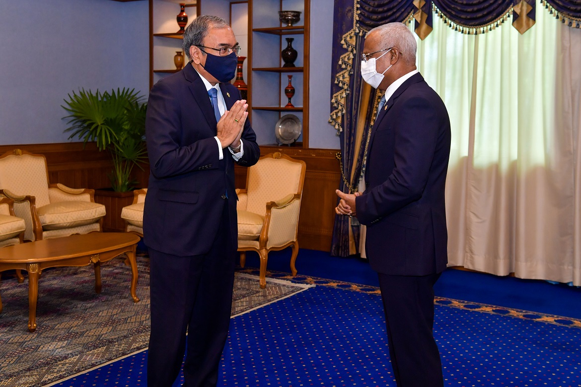 ސާކްގެ ސެކްރެޓަރީ ޖެނެރަލްއާއި ރައީސް ބައްދަލު ކުރައްވައިފި