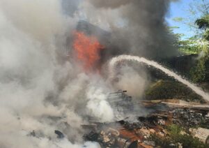 ތިލަފުށީ ޓިމްބާ ހައުސްގައި ރޯވި އަލިފާން ކޮންޓްރޯލްކޮށްފި