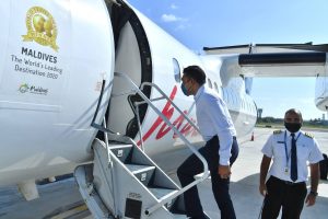 ތިލަދުންމައްޗަށް ކުރައްވާ ދަތުރުޅެއްގައި ނާއިބު ރައީސް ފުރައިވަޑައިގެންފި