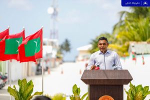 ހޯރަފުށީ މަގުހެދުމުގެ މަޝްރޫޢު ނާއިބު ރައީސް އިފްތިތާޙްކޮށްދެއްވައިފި