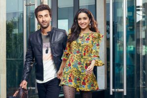 ޝްރައްދާ އާއި ރަންބީރު، ލަވް ރަންޖަންގެ ފިލްމު ސެޓަށް