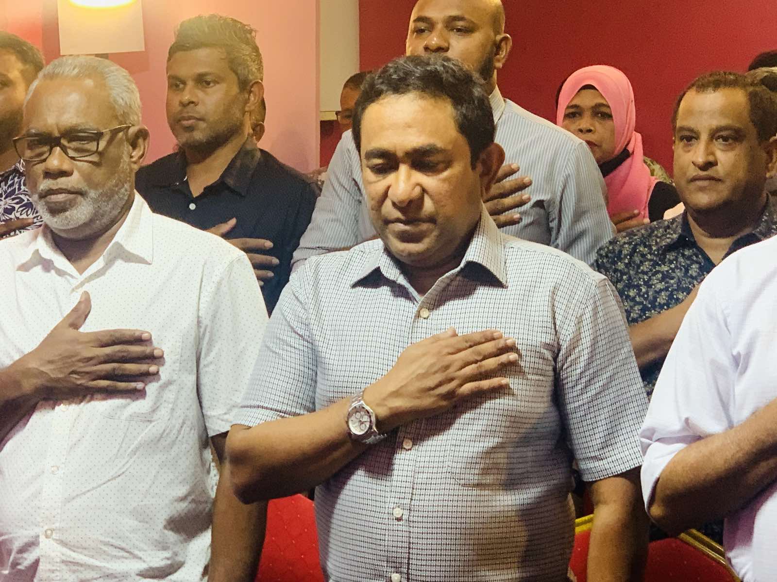 ޢަދުލުވެރި ޝަރީޢަތެއްކޮށްގެން އަޅުގަނޑުގެ ގައިގައި އަތްލެވޭނެ ގޮތެއް ނޯންނާނެ: ރައީސް ޔާމީން
