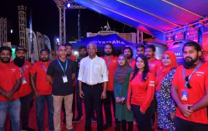 ރައީސުލްޖުމްހޫރިއްޔާ، މޯލްޑިވްސް މެރިން އެކްސްޕޯއަށް ޒިޔާރަތްކުރައްވައިފި