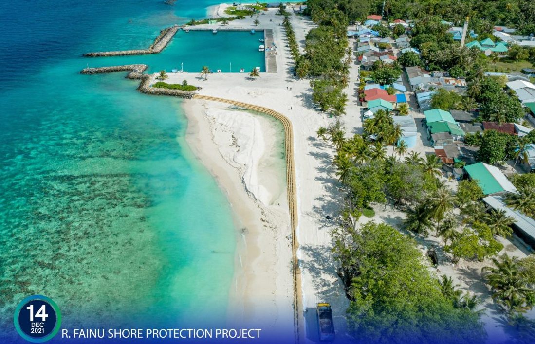 ފައިނު ގޮނޑުދޮށް ހިމާޔަތް ކުރުމުގެ މަސައްކަތް ނިންމާލައިފި