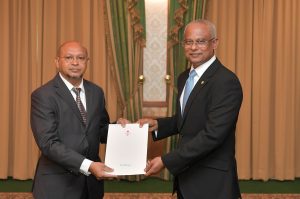 އޭސީސީގެ މެމްބަރު އަޝްރަފް އިސްތިއުފާ ދެއްވައިފި