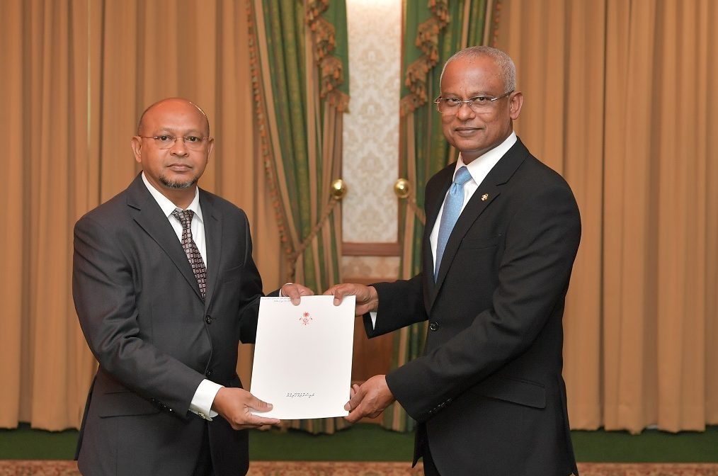 އޭސީސީގެ މެމްބަރު އަޝްރަފް އިސްތިއުފާ ދެއްވައިފި